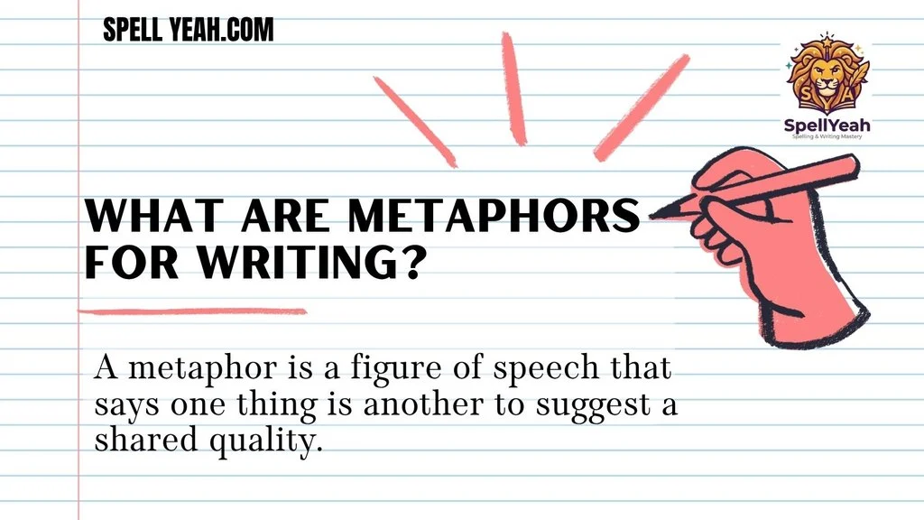 What Are Metaphors for Writing?