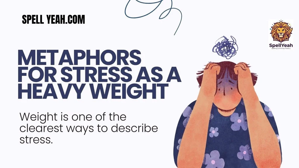 Metaphors for Stress as a Heavy Weight