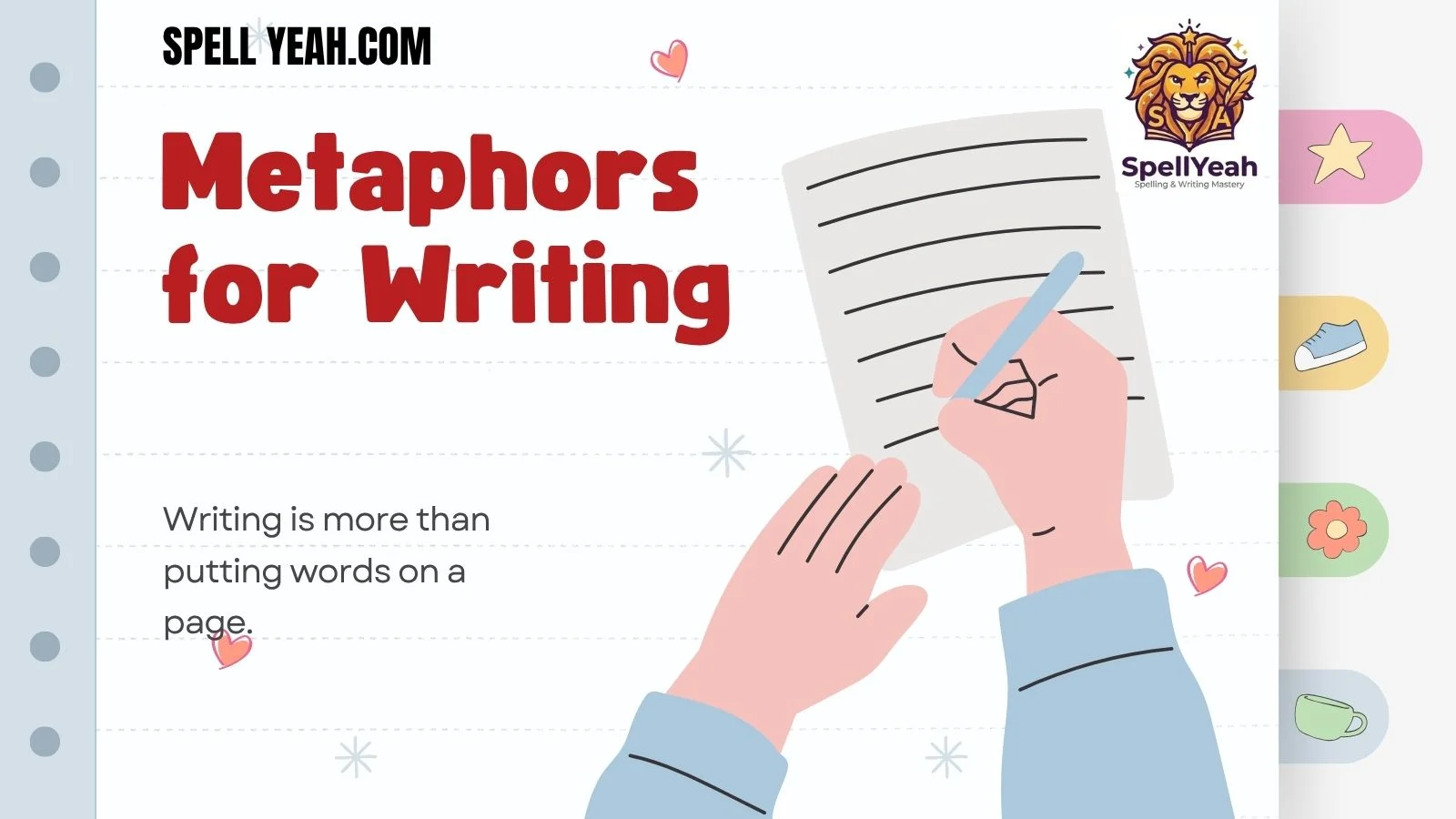 Metaphors for Writing